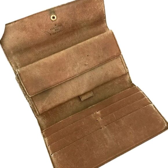 567147AY (L1) Louis Vuitton Wallet Long Brown Monogram - Picture 6 of 10